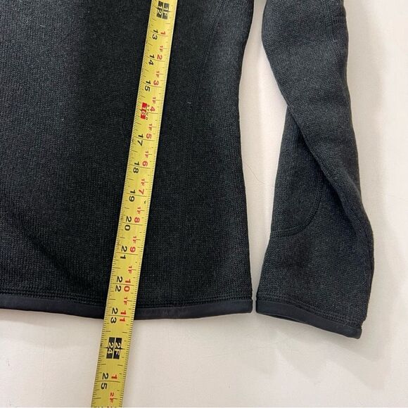 Patagonia Better Sweater Fleece Women’s S Black 1/4 Zip Long Sleeve Branded Logo - Picture 5 of 7